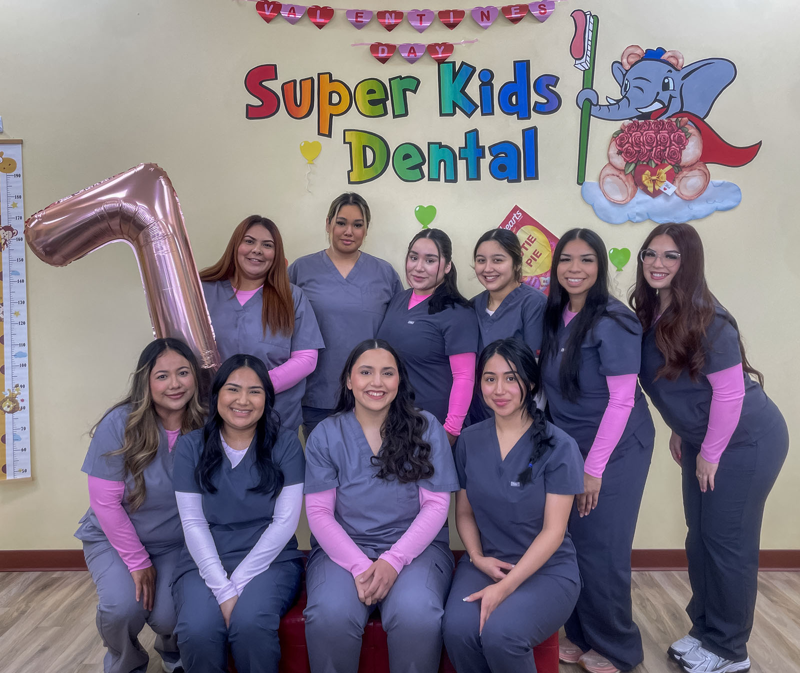 The Super Kids Dental El Monte team