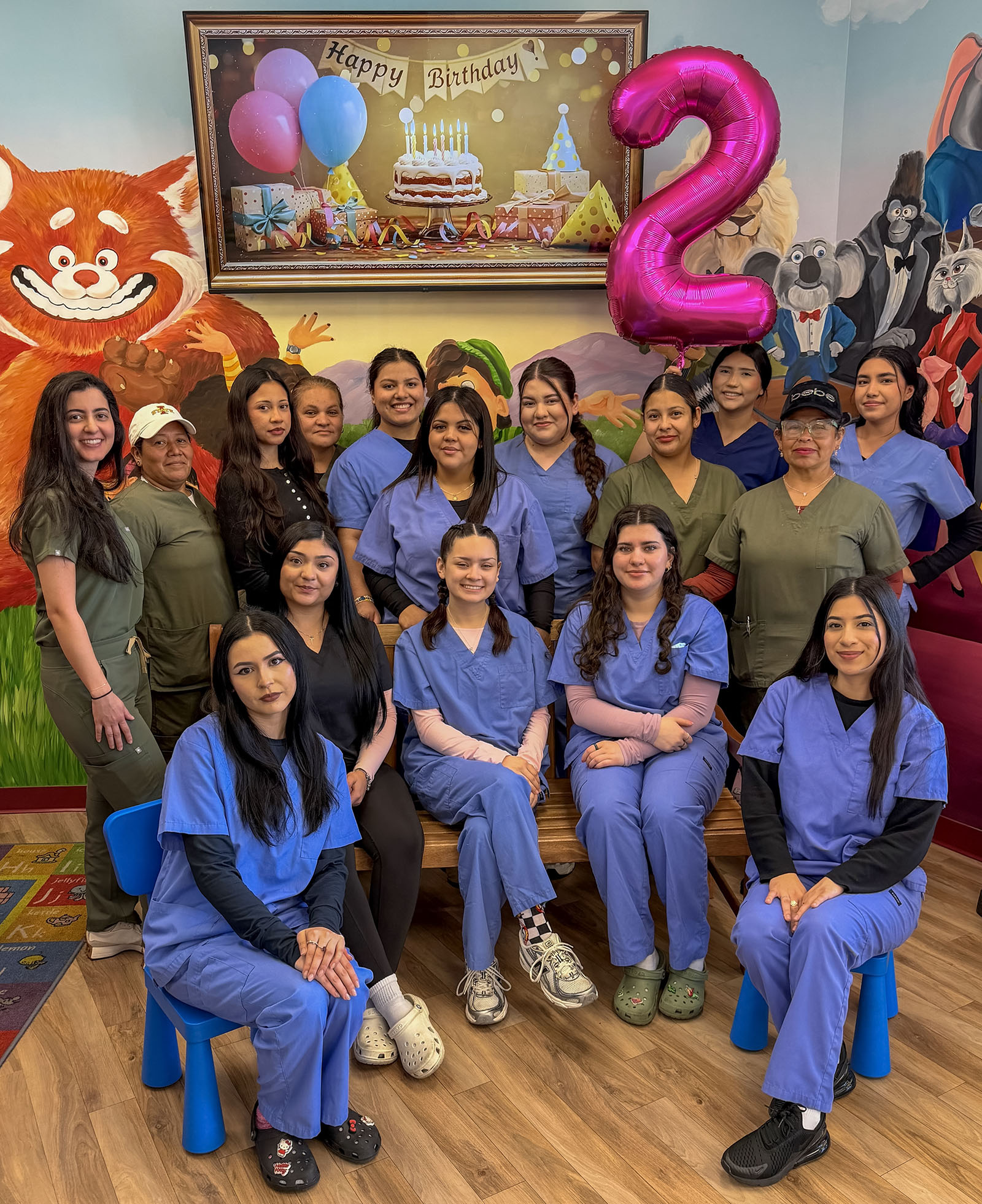 The Super Kids Dental Riverside team