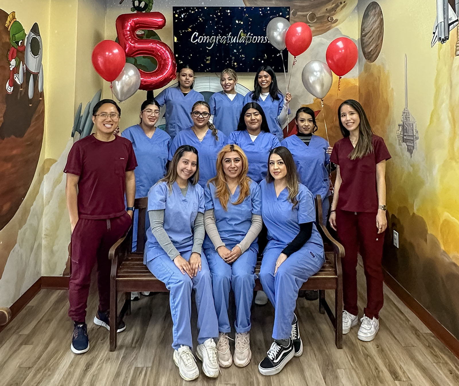 The Super Kids Dental Santa Ana team