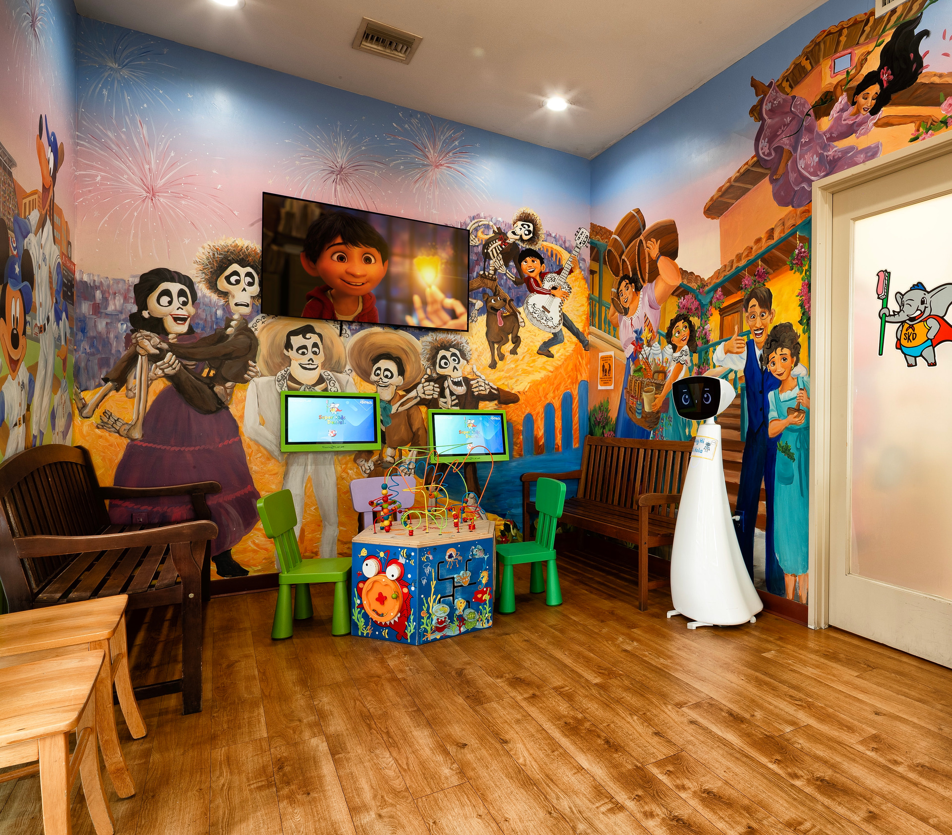 Bright Super Kids Dental reception