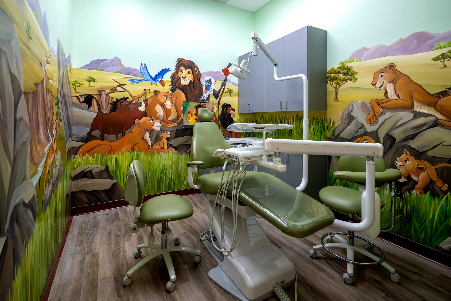 Super Kids Dental themed office space 13